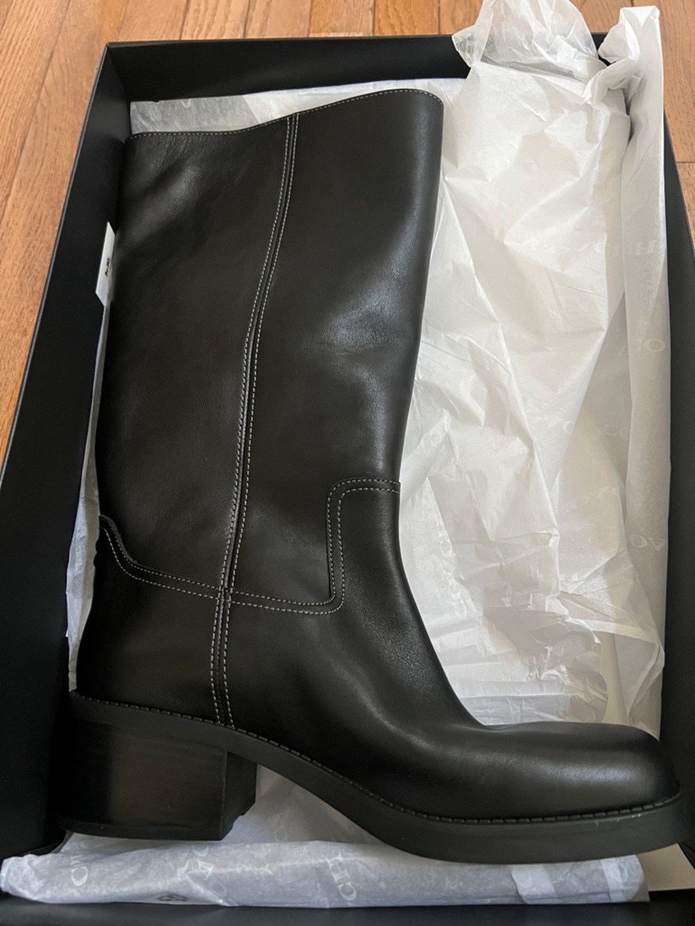 COACH Women's Pull-On Tall Boots - Picture 7 of 14
